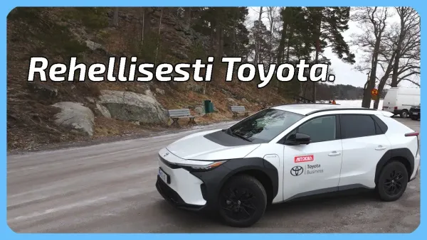 Miltä näyttää sähköauto Toyotan tekemänä? Testissä Toyota BZ4X